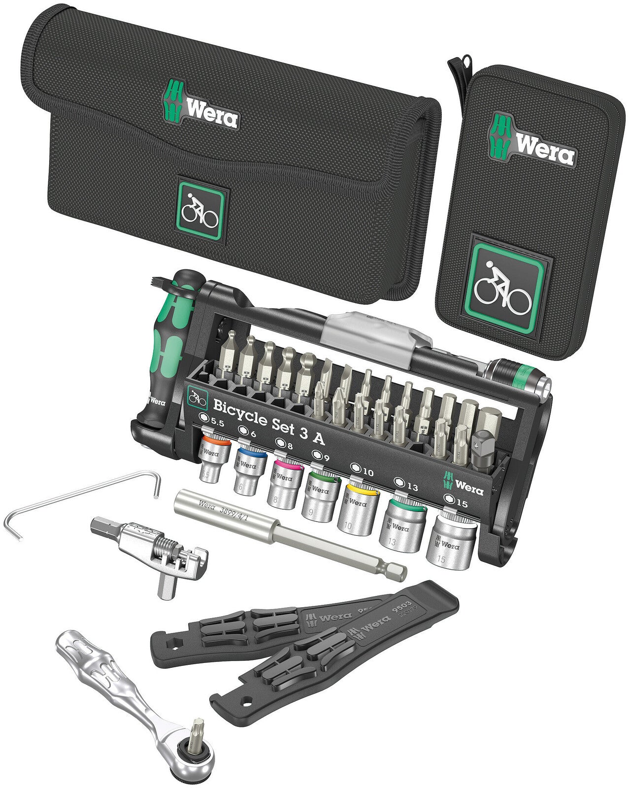 Wera 05004183001 Jalgrattakomplekt 3 A (227697933 Wera 05004183001 Jalgrattakomplekt 3 A (227697933