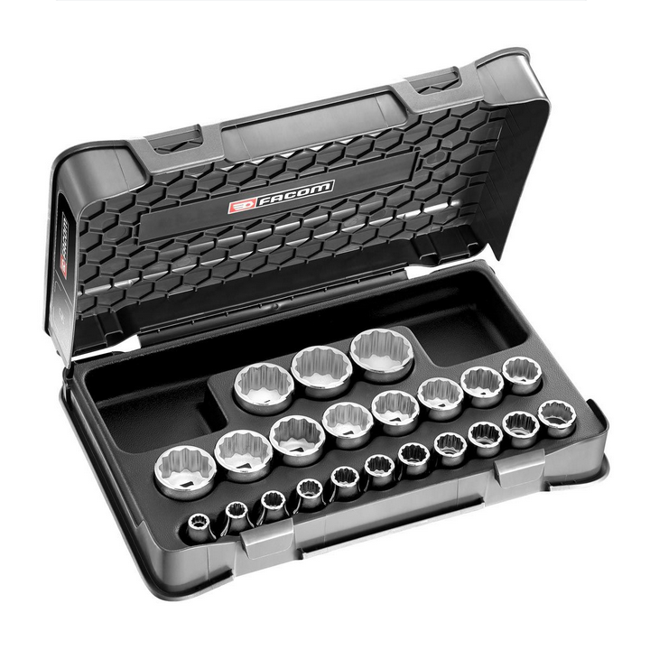 Set De Clés Combinées Métriques Draper Expert - 14 Pièces De 8 à 32 Mm, Bi-hexagonales, Garanti à Vie