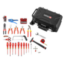 Facom BV.R30ELEC56PB 56pce Mobile Electricians VDE Tool Kit in BV.R30 Rolling Tool Case