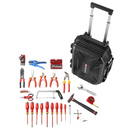 Facom BV.R30ELEC56PB 56pce Mobile Electricians VDE Tool Kit in BV.R30 Rolling Tool Case