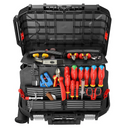 Facom BV.R30ELEC56PB 56pce Mobile Electricians VDE Tool Kit in BV.R30 Rolling Tool Case