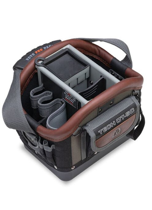 AX3619 Veto Pro Pac TECH OT-SC Sub Compact Open Top Electrician Tool Bag