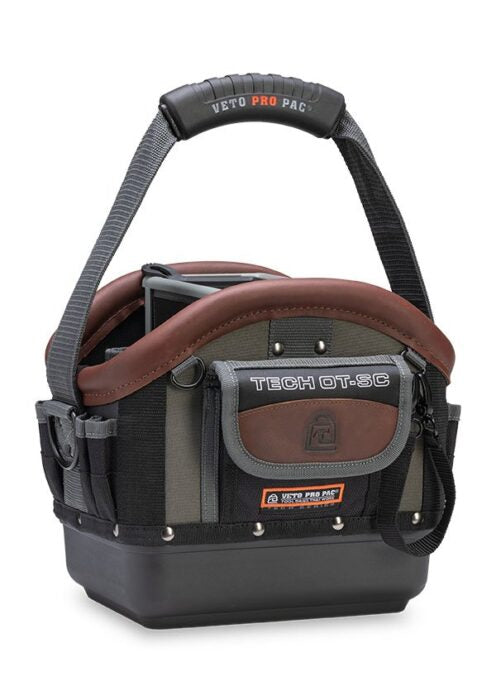 AX3619 Veto Pro Pac TECH OT-SC Sub Compact Open Top Electrician Tool Bag