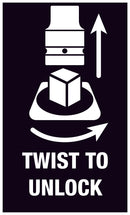 Wera 005452 9pc Magnetic Socket Rail B Impaktor Imperial 1 Socket Set, 3/8"