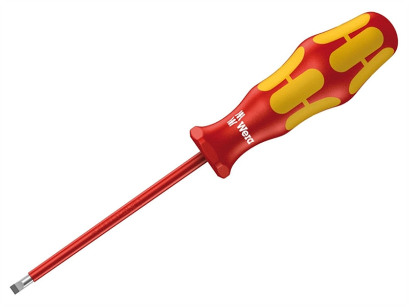 Wera Kraftform 006135 8x200mm 160i VDE Insulated Slotted Screwdriver