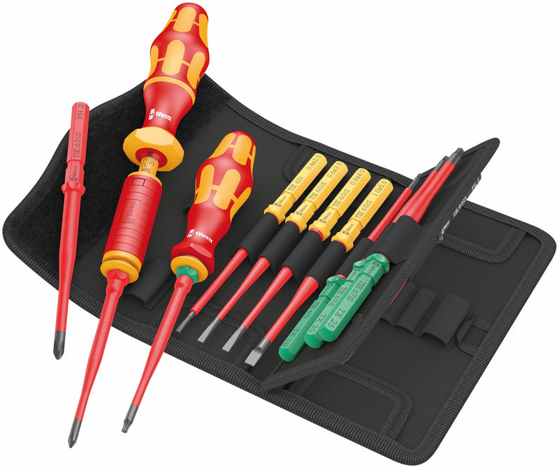 Wera 006609 16pc Kraftform Kompakt VDE 16 Torque 1.2-3.0 Nm extra slim 1 Tool Finder