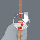 Wera 006610 17pc KK VDE 17 Extra Slim 2 Tool Finder Ratchet Screwdriver Set With Pliers