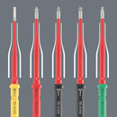 Wera 006631 KK VDE Stainless 17 Extra Slim1 Tool Finder Twin Interchangeable Screwdriver Set