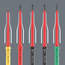 Wera 006633 Kraftform Kompakt VDE Safe-Torque Speed, 23 Piece Interchangeable Screwdriver Set