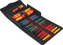 Wera 006633 Kraftform Kompakt VDE Safe-Torque Speed, 23 Piece Interchangeable Screwdriver Set
