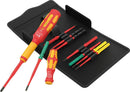 Wera 006634 Kraftform Kompakt VDE Safe-Torque Speed Set 1, 11 Piece Interchangeable Screwdriver Set