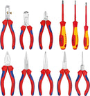 Knipex 00 19 41 11pce Telecom Plier and Screwdriver Set Tool Kit In Tool Roll