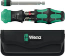 Wera 051516 Kraftform Kompakt 26 RA-R Ratchet Screwdriver Set With Pouch