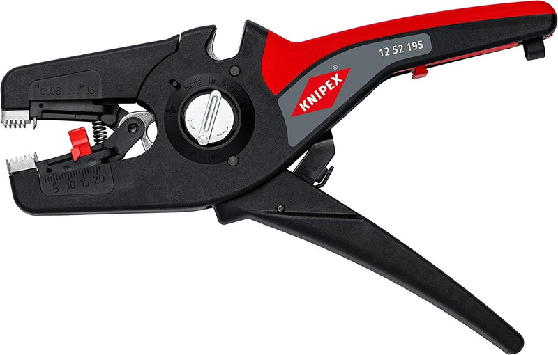 Knipex 12 52 195 0.08 -16.0 mm² PreciStrip Automatic Insulation Wire Stripper