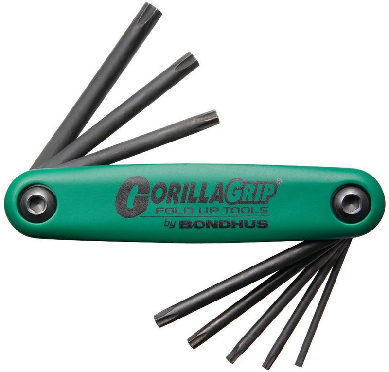 Bondhus TF8 8pce T9-T40 Folding Torx Key Set