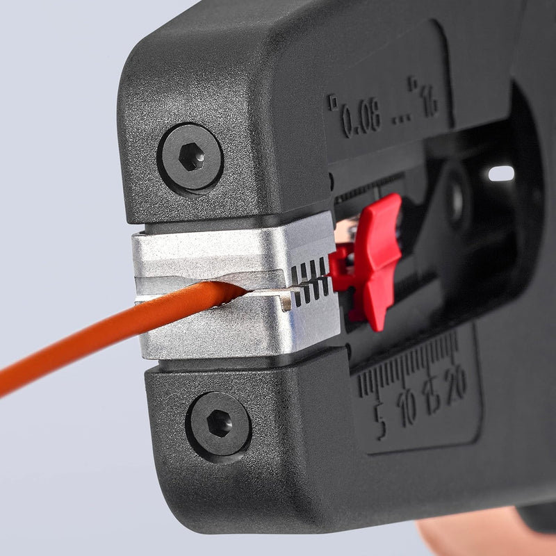 Knipex 12 52 195 0.08 -16.0 mm² PreciStrip Automatic Insulation Wire Stripper