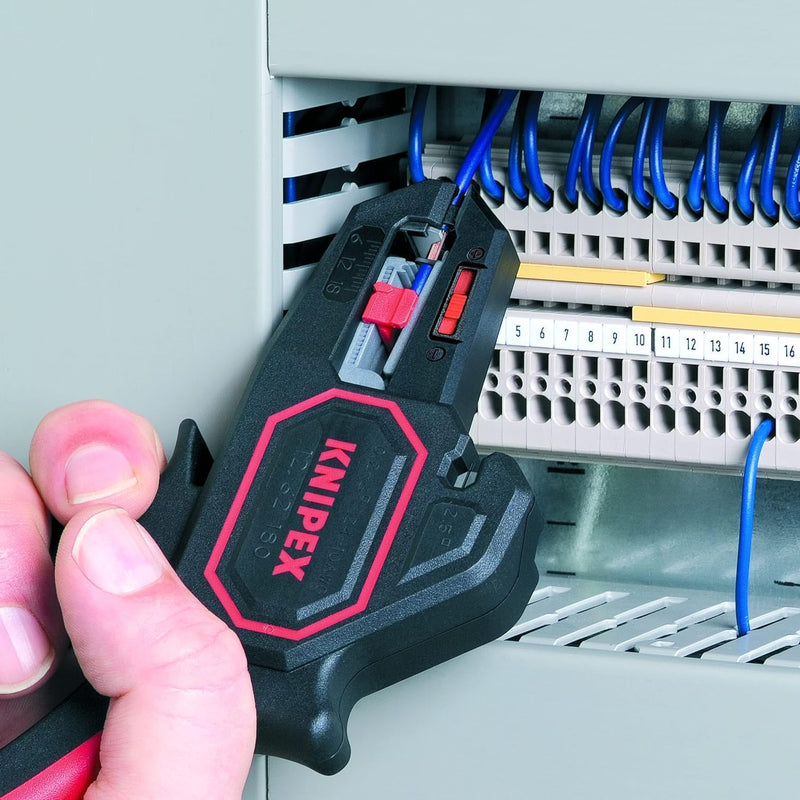 Knipex 12 62 180 0.2-6mm Automatic Insulation Wire Stripper