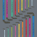 WERA 133286 Big Pack Multicolour Hex-Plus Set 1 Metric & Imperial Hex Key Set