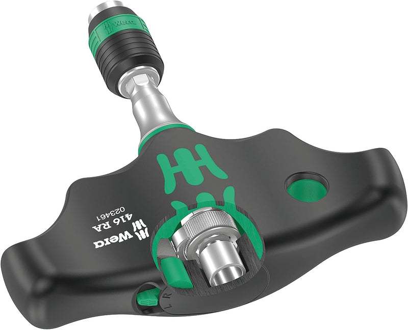 Wera 136072 19Pc Kraftform Kompakt 400 RA SHK Set 1 Ratchet T-handle Set ForHVAC