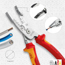 Knipex 13 76 200 ME 200mm VDE Metric Wire Stripping Pliers