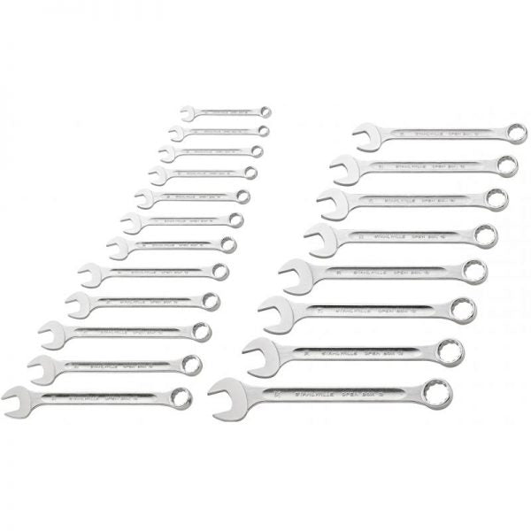 Stahlwille 96404804 ’13A/20′ 20pce 1/4″-1.1/4″ AF Open Box Combination Spanner Set