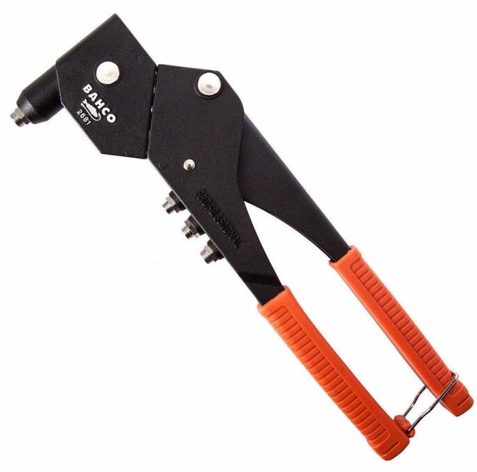 360dg Pop Riveter Bahco 2681 2.4-4.8mm Heavy Duty 360° Swivel Head Pop Rivet Riveter Gun