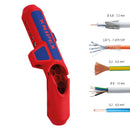 Knipex 16 95 01 SB ErgoStrip® Universal Wire Stripping Tool - Right Handed