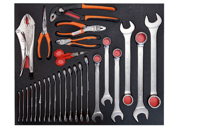 Bahco FF1ASET-AUTO3 140pce Auto Repair 3 Foam Toolkit