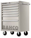 Bahco 1470K7SS S70 Classic 7 Drawer Stainless Steel Mobile Roller Cabinet