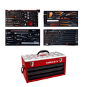 Bahco 1483KHD3RB-FF1 129pce Foam Inlay Aviation Tool Kit with Metal Toolbox