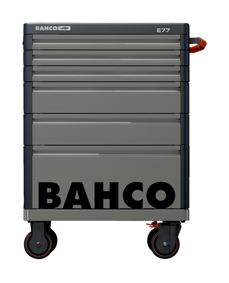 Bahco 1477K6GREY E77 Premium 6 Drawer Grey Mobile Roller Cabinet