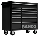 Bahco 1475KXL12BLACK C75 12 Drawer 40" Black Classic Mobile Roller Cabinet