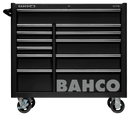 Bahco 1475KXL12BLACK C75 12 Drawer 40" Black Classic Mobile Roller Cabinet