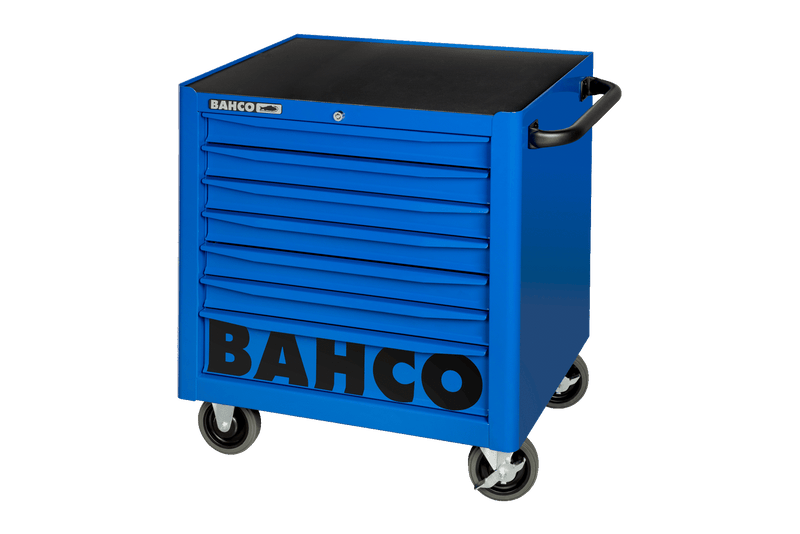 Bahco 1470K7LHBLUE 26″ Low Height 7 Drawer Blue Roller Cabinet