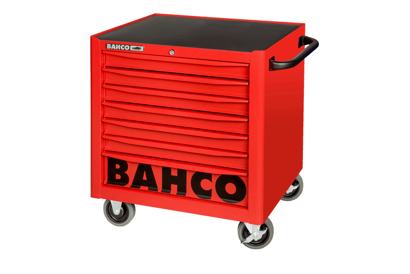 Bahco 1470K7LHRED 26″ Low Height 7 Drawer Red Roller Cabinet