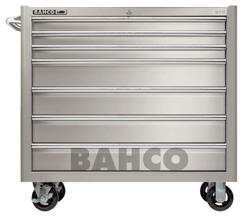 Bahco 1475KXL7SS Classic 7 Drawer 40″ Stainless Steel Mobile Roller Cabinet