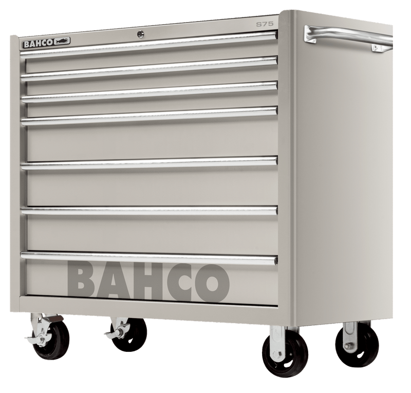 Bahco 1475KXL7SS Classic 7 Drawer 40″ Stainless Steel Mobile Roller Cabinet