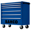 Bahco 1475KXL6BLUE C75 6 Drawer 40" Blue Classic Mobile Roller Cabinet