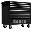 Bahco 1475KXL6BLACK C75 6 Drawer 40" Black Classic Mobile Roller Cabinet