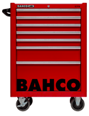 Bahco 1475K7RED C75 7 Drawer Red Classic Mobile Roller Cabinet
