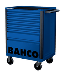 Bahco 1472K7BLUE E72 7 Drawer Blue Mobile Roller Cabinet