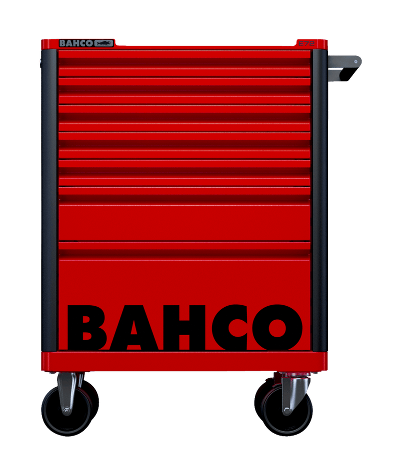 Bahco 1472K7RED E72 7 Drawer Red Mobile Roller Cabinet