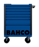 Bahco 1472K7BLUE E72 7 Drawer Blue Mobile Roller Cabinet