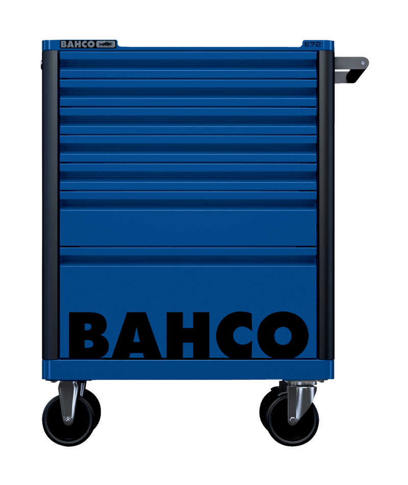 Bahco 1472K7BLUE E72 7 Drawer Blue Mobile Roller Cabinet