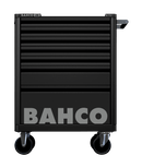 Bahco 1472K7BLACK E72 7 Drawer Black Mobile Roller Cabinet