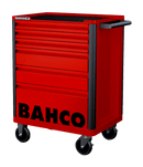 Bahco 1472K6RED E72 6 Drawer Red Mobile Roller Cabinet