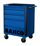 Bahco 1472K5BLUE E72 5 Drawer Blue Mobile Roller Cabinet