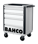 Bahco 1472K5WHITE E72 5 Drawer White Mobile Roller Cabinet