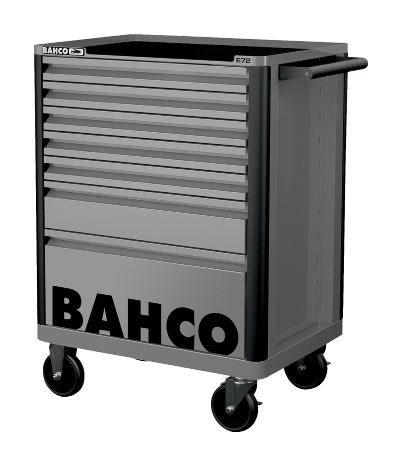 Bahco 1472K7GREY E72 7 Drawer Grey Mobile Roller Cabinet