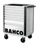 Bahco 1472K7WHITE E72 7 Drawer White Mobile Roller Cabinet